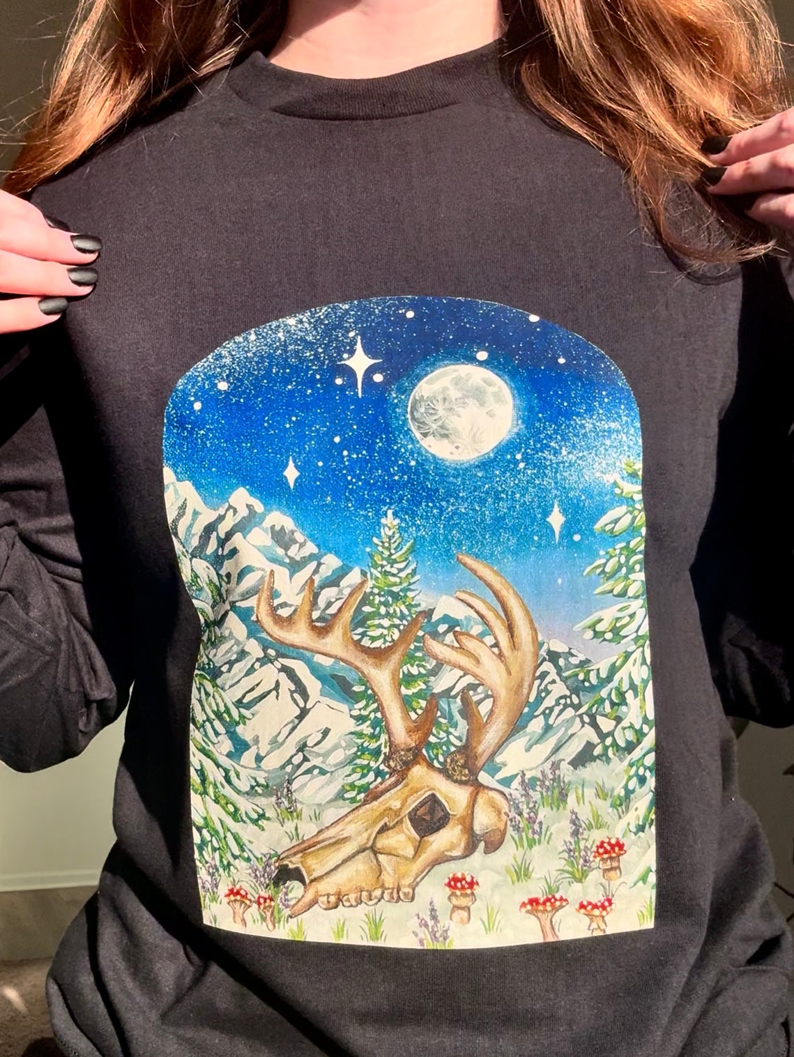 The Cold Moon long sleeve tee