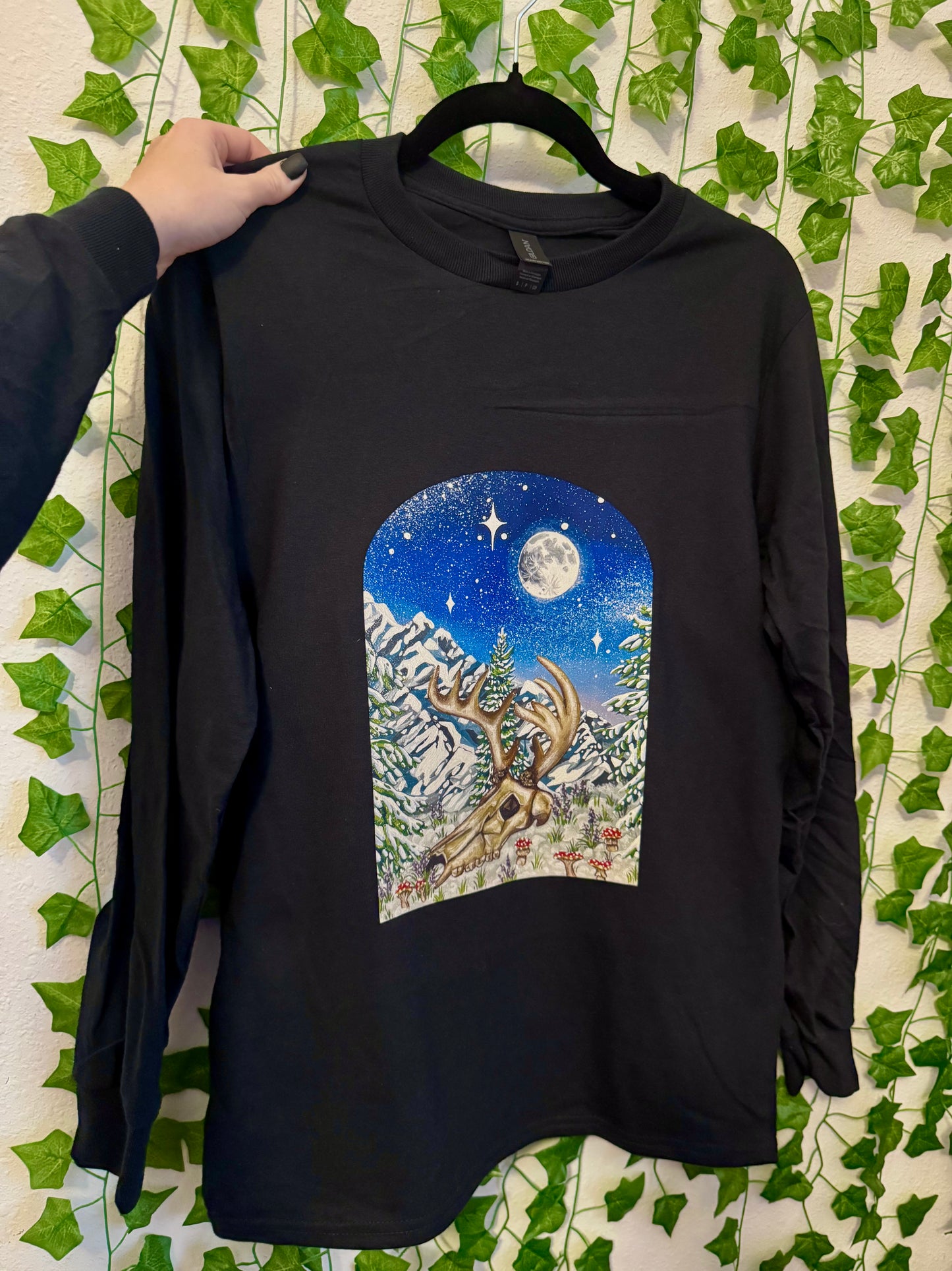 The Cold Moon long sleeve tee