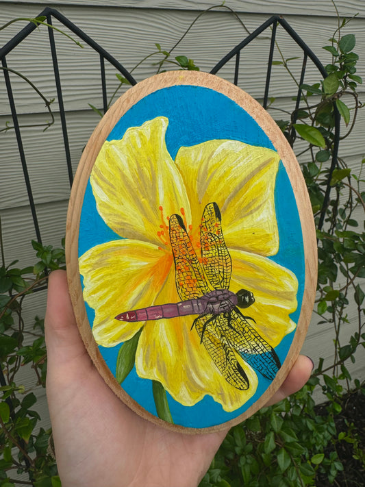 Original Dragonfly Painting